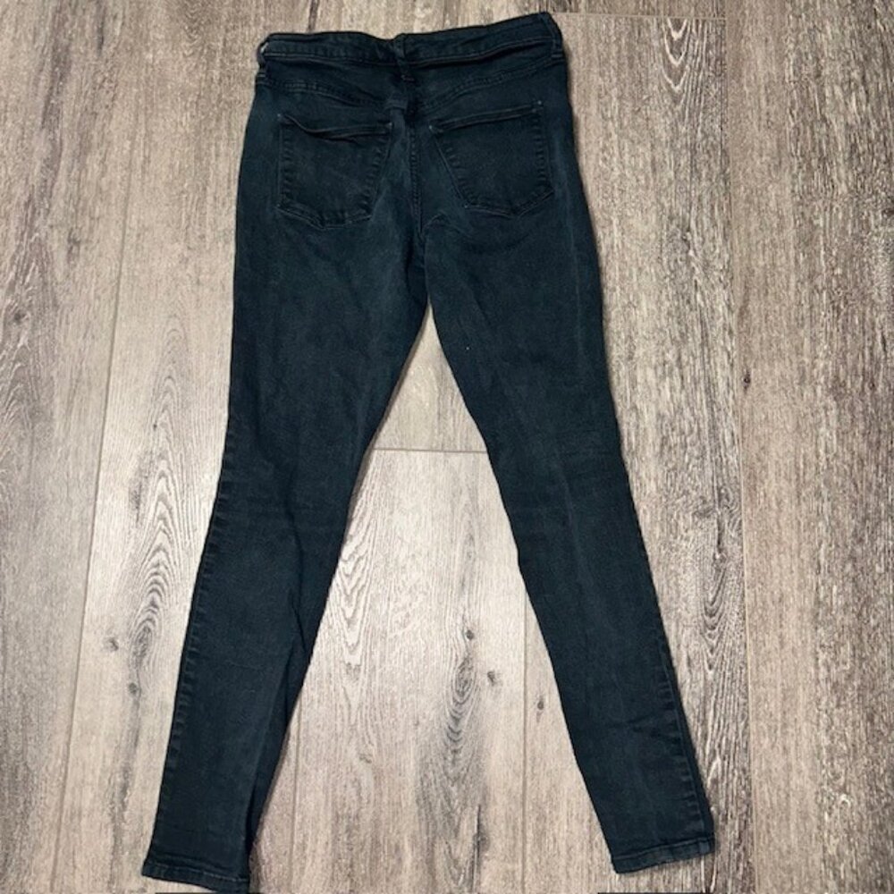 Universal Thread High Rise Black Jeans Women's Size 2/26S Denim Pants - Picture 5 of 6